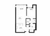 1 Bedroom Floor Plan